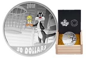 2015 Canada $30 Looney Tunes Classic Scenes - Birds Anonymous